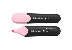 Маркер текстовый SCHNEIDER JOB 150, пастельно розовый S1529
