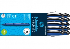 Роллер SCHNEIDER ONE HYBRID толщина 0,3 мм, черный S183101