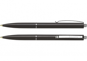 Ручка кулькова автомат. SCHNEIDER К15 0,7 мм. корпус чорний, пише синім S930821