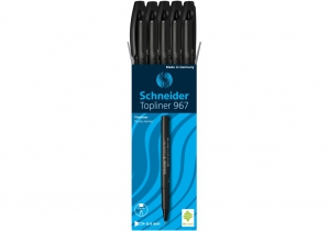 Лайнер SCHNEIDER TOPLINER 967 04 мм, чорний S9671