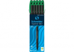 Лайнер SCHNEIDER TOPLINER 967 04 мм, зеленый S9674