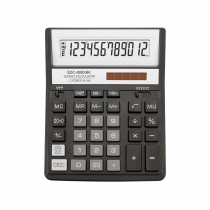 Калькулятор Brilliant SDC-888 ХBK, 12 розрядів, чорний SDC-888XBK