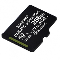 Карта пам'яті Kingston microSD  256GB C10 UHS-I R100/W85MB/s SDCS2/256GBSP