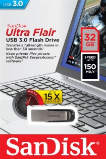 Накопичувач SanDisk 32GB USB 3.0 Flair R150MB/s SDCZ73-032G-G46
