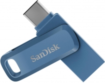 Накопитель SanDisk  128GB USB 3.1 Type-A + Type-C Ultra Dual Drive Go Navy Blue SDDDC3-128G-G46NB