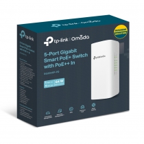 Коммутатор TP-LINK 	SG2005P-PD  4xGE (4xPoE), 64W, 1xGE uplink (1xPoe), WebSmart, outdoor