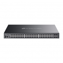 Коммутатор TP-LINK SG5452XMPP 48xGE (48xPoE), 4xSFP+, 770Вт, Керований L3