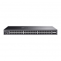 Коммутатор TP-LINK SG5452X 48xGE, 4xSFP+, Управляемый L3