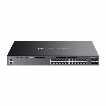 Коммутатор TP-LINK SG6428XHP 24xGE (24xPoE), 4xSFP+, 720Вт, Управляемый L3