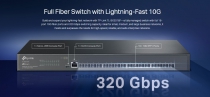 Комутатор TP-LINK SX3016F 16xSFP+, Керований L2