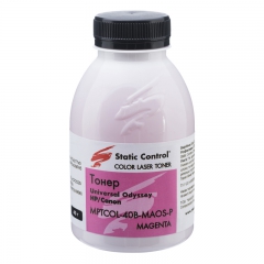 Тонер HP універсальний mptcol флакон 40 г Magenta (mptcol-40b-maos-p) SCC T-HP-MPTCOL-40-M-SCC