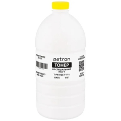 Тонер HP спеціальний HCS-T флакон, 1 кг, жовтий Patron (PN-HCS-T-Y-1) T-PN-HCS-T-Y-1
