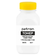 Тонер Xerox versalink c400/c405 (106r03521) Yellow у флаконі 65 г (pn-xvlc400-y-065) Patron T-PN-XVLC400-Y-065
