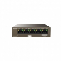 Коммутатор TENDA TEG1105PD 5xGE (4xPoE PSE, 1xPoE PD), 30Вт, Неуправляемый