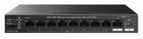 Коммутатор TENDA TEG1110PF-8-120W 8xGE PoE, 1xGE, 1xSFP, Неуправляемый