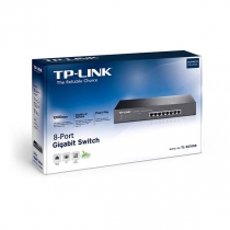 Коммутатор TP-LINK TL-SG1008 8xGE неуправляемый 13" 1U