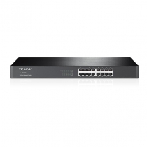 Коммутатор TP-LINK TL-SG1016 16xGE неуправляемый 19" 1U