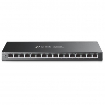 Коммутатор TP-LINK TL-SG116P 16xGE (16xPoE), 120Вт, Неуправляемый
