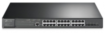 Комутатор TP-LINK TL-SG3428XMP 24xGE/PoE+384W 4x10GE SFP+ L2 JetStream 19" 1U