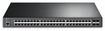 Коммутатор TP-LINK TL-SG3452P 48xGE/PoE+384W 4xGE SFP L2 JetStream 19" 1U