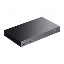 Коммутатор TP-LINK TL-SL1311P 8x1FE (8xPoE), 2xGE, 1xSFP, 65Вт, Неуправляемый
