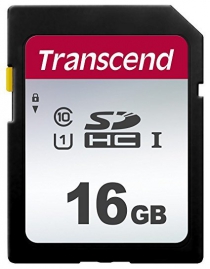 Карта пам'яті Transcend 16GB SDHC C10 UHS-I R95/W45MB/s TS16GSDC300S