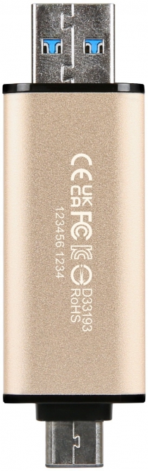 Накопичувач Transcend 256GB USB 3.2 Type-A + Type-C JetFlash 930 R420/W400MB/s Чорний TS256GJF930C