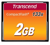 Карта пам'яті Transcend CF   2GB 133X TS2GCF133