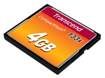 Карта памяти Transcend CF   4GB 133X TS4GCF133