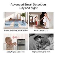 Камера відеоспостереження Mercusys IP-Камера MERCUSYS MC210 3MP N300 microSD motion detection (MC210)