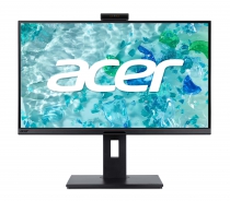 Монітор Acer 27" B278Kbemiqprcuzx D-Sub, HDMI, DP, USB, USB-C, MM, IPS, 3840x2160, 4ms, Pivot, Cam, FreeSync, HDR10 UM.HB8EE.010