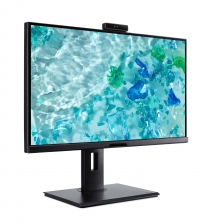 Монітор Acer 27" B278Kbemiqprcuzx D-Sub, HDMI, DP, USB, USB-C, MM, IPS, 3840x2160, 4ms, Pivot, Cam, FreeSync, HDR10 UM.HB8EE.010