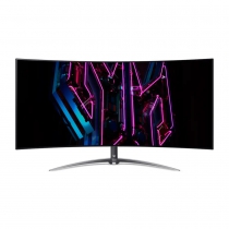 Монітор Acer 44.5" Predator X45bmiiphuzx 2xHDMI, DP, USB-Hub, USB-C, MM, OLED, 3440x1440, 21:9, 240Hz, 1ms, CURVED, FreeSync Premium, HDR10 UM.MXXEE.001