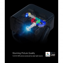 Проектор Epson EF-22B FHD, 1000 lm, LASER, 1, Google TV, black V11HB38140