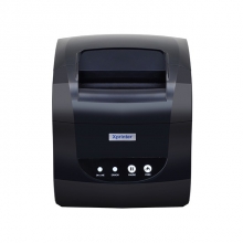 Принтер етикеток Xprinter XP-365B компактний термопринтер 80мм для друку етикеток та чеків