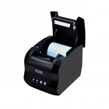 Принтер етикеток Xprinter XP-365B компактний термопринтер 80мм для друку етикеток та чеків