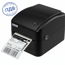 Принтер этикеток Xprinter XP-420B Black USB+Bluetooth для печати ТТН Новой почты термопринтер 108мм XP-420B-B-BT