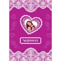 Школьный дневник 169х234мм, 54арк. "Heart" ZiBi