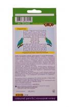 Цветные карандаши Double, 12 шт. (24 цвета), KIDS LINE ZiBi ZB.2463