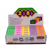 Гумка DRIVE, 26х18х8mm, 100 шт. в шоубоксі, KIDS Line ZiBi ZB.5420