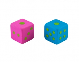 Резинка FUN CUBE, 20х20х20мм, в шоубоксе ZiBi ZB.5460