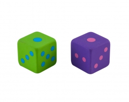 Резинка FUN CUBE, 20х20х20мм, в шоубоксе ZiBi ZB.5460