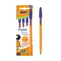 Ручка "Оранж", синяя, 4шт в упаковке BIC bc516336
