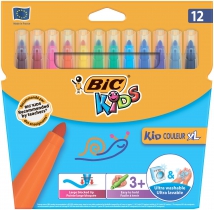 Фломастери "Kid Coleour XL", 12 кольорів BIC bc8289662