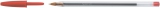 Ручка "Cristal" красная 0,32 мм, со штрих-кодом на штуку BIC bc847899