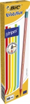 Карандаш чернографитовый "Evolution Stripes", с резинкой BIC bc8960342