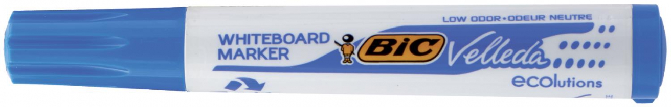Маркер для сухост. дош. "Velleda", синий BIC bc904938