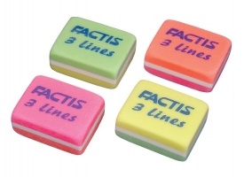 Гумка 3 Lines/75 Factis