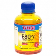 Чернила WWM E80 Yellow для Epson 200г (E80/Y) водорастворимые w_E80/Y