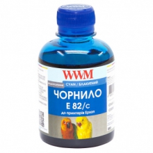 Чернила WWM E82 Cyan для Epson 200г (E82/C) водорастворимые w_E82/C